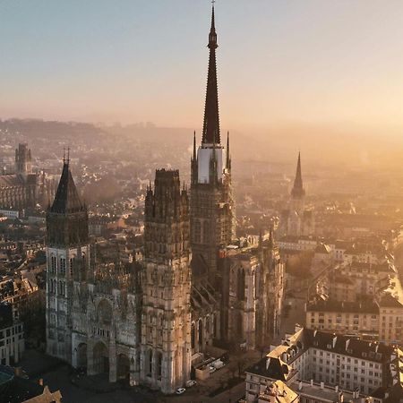 L'Escale Du Gros-Horloge Une Parenthese Prestigieuse Au Coeur De Rouen Bagian luar foto