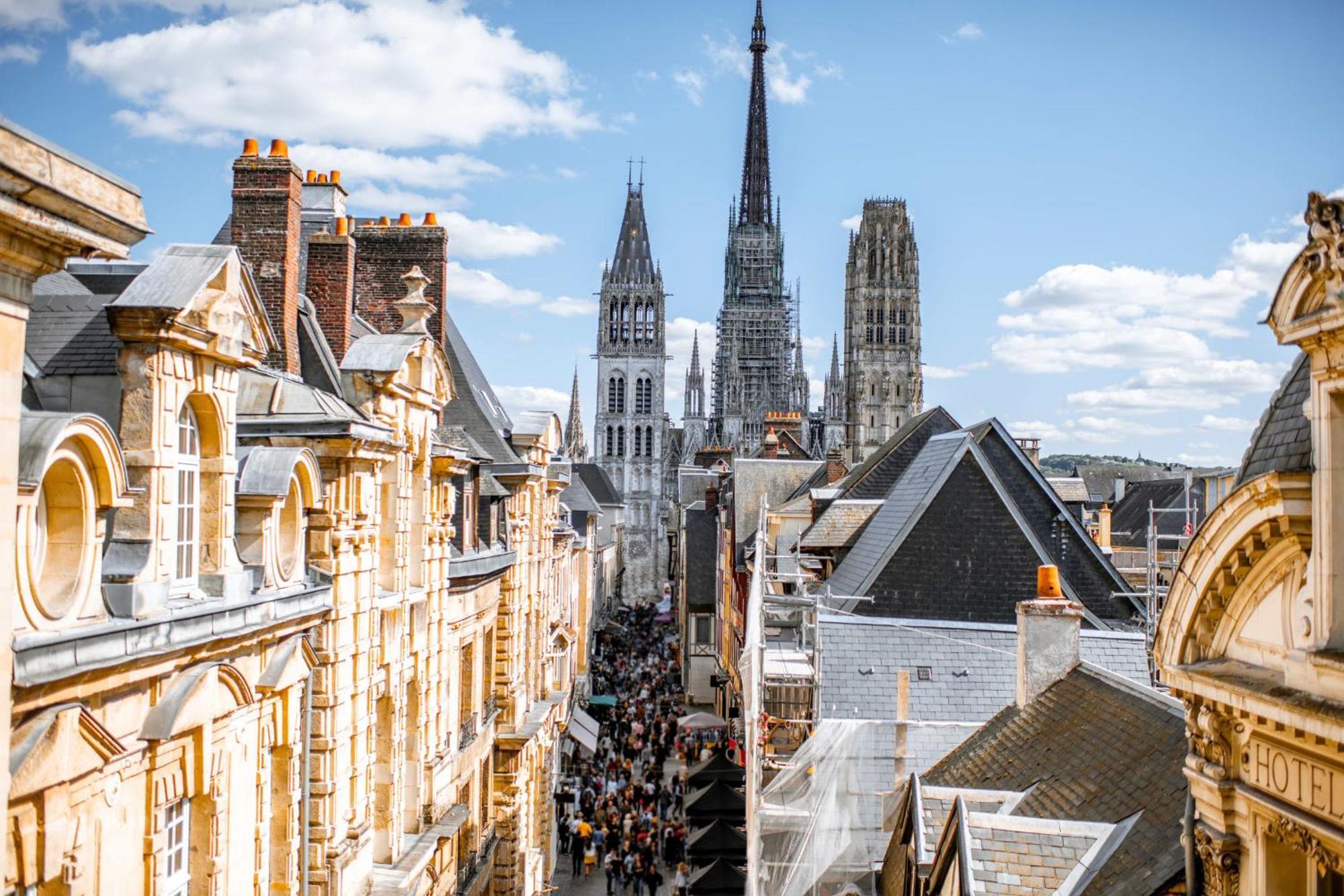 L'Escale Du Gros-Horloge Une Parenthese Prestigieuse Au Coeur De Rouen Bagian luar foto